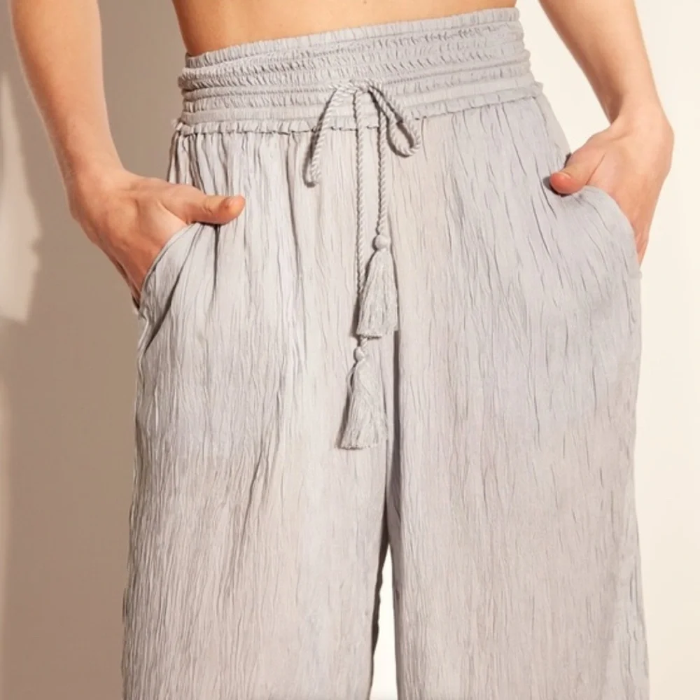 Aritzia Wilfred Nanterre Flowy Pants Grey XS